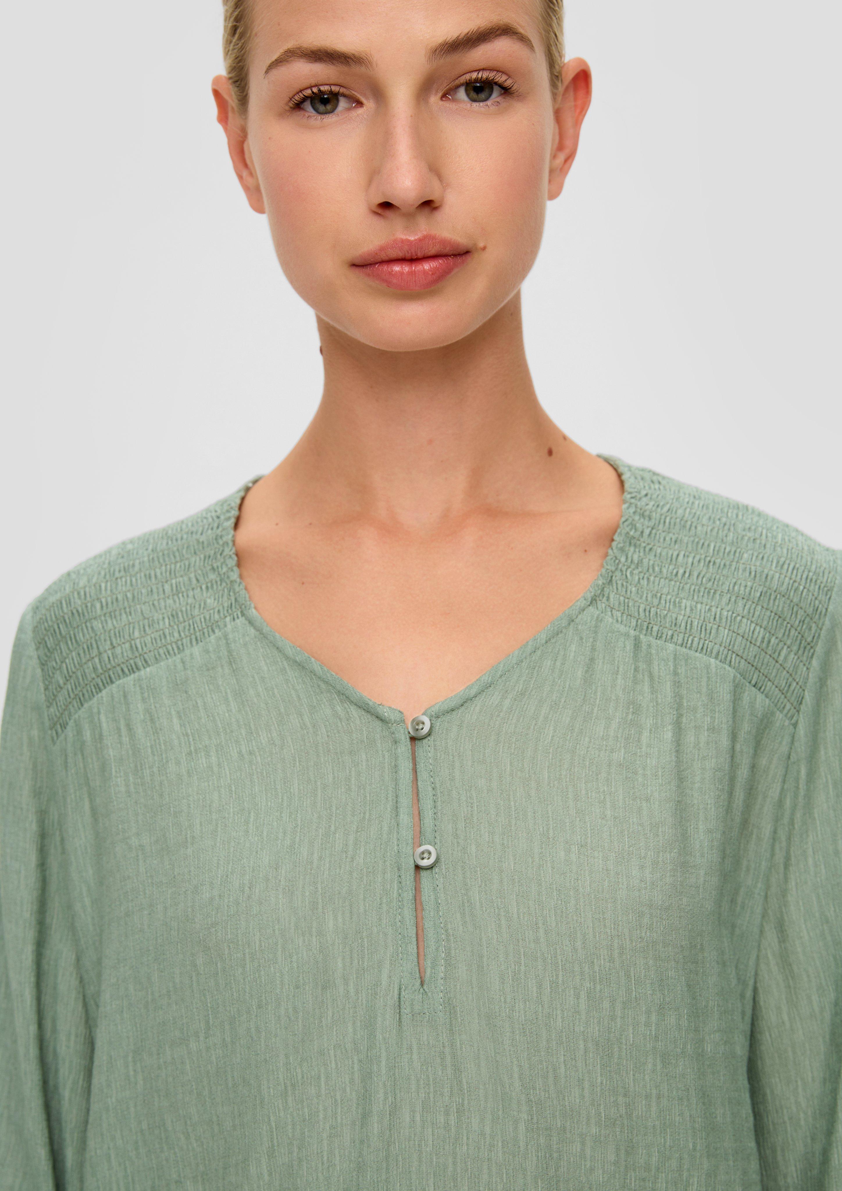 Bluse mit gesmokten Details  2135680-7210