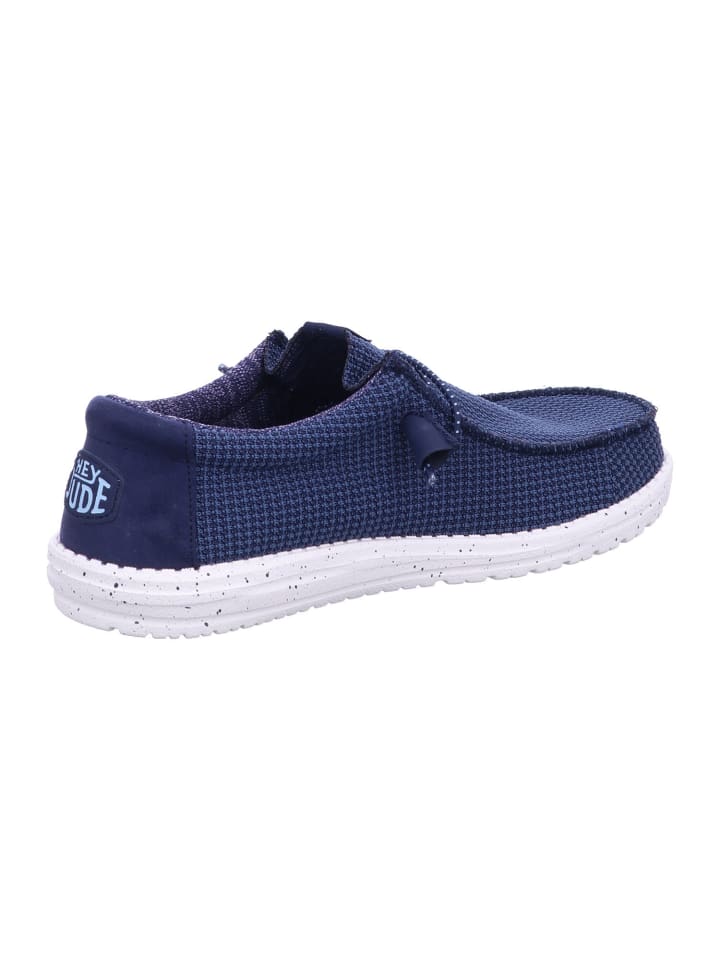 Hey Dude Herren Halbschuhe Wendy Sport in Blau günstig kaufen 48