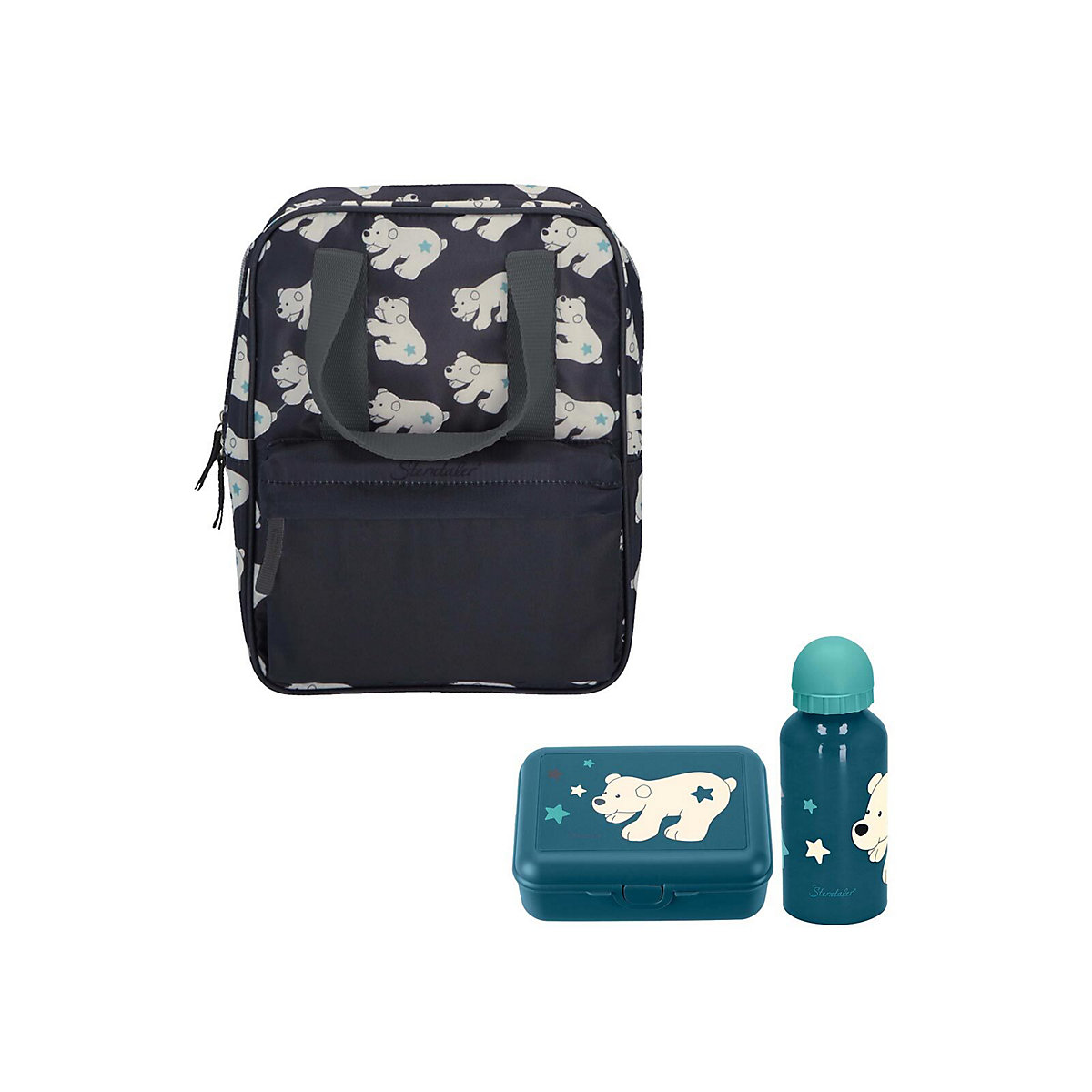 Kindergarten Rucksack Set 3-teilig Eisbär Elia Kindergartenrucksäcke