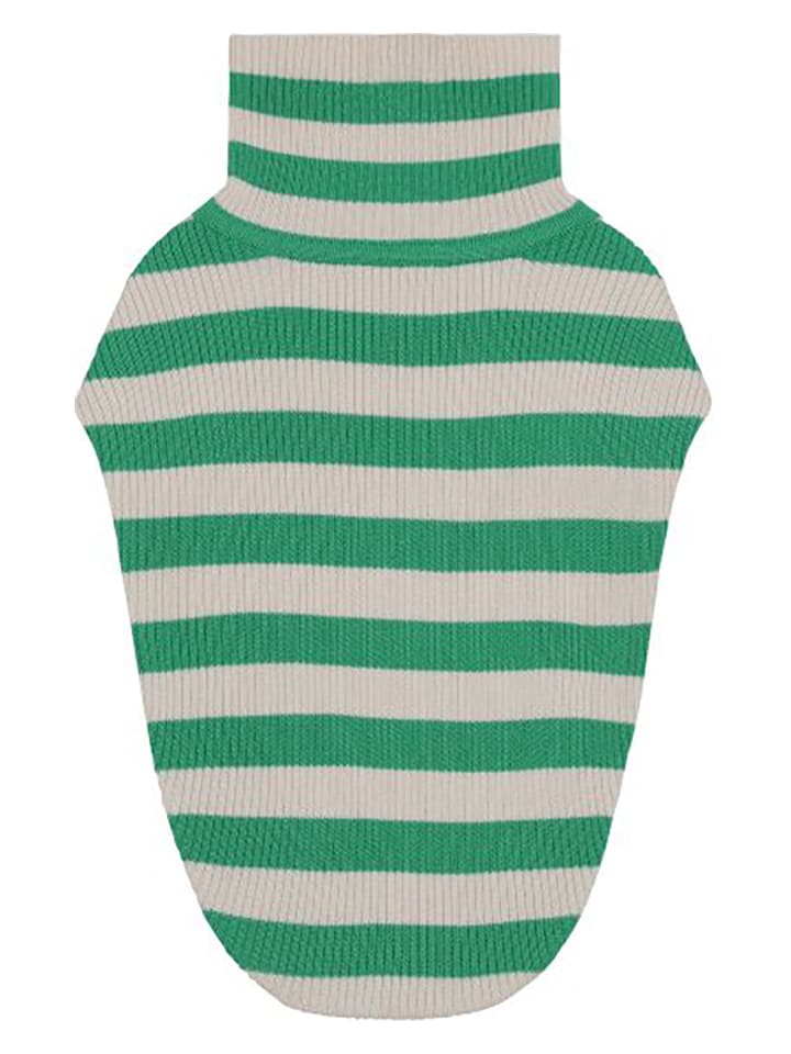 VOV & VUF Hundepullover in Grün/ Creme günstig kaufen