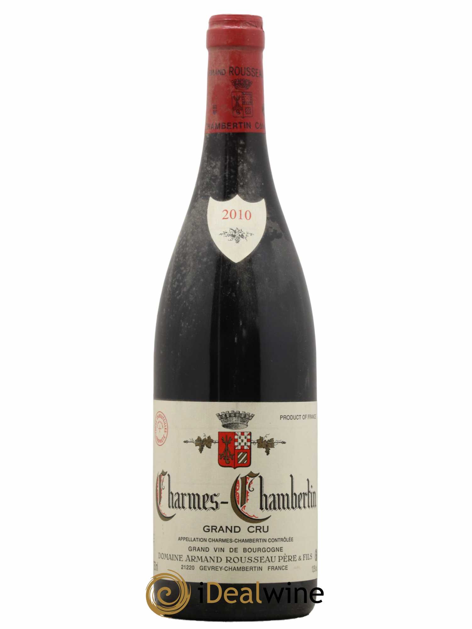 Charmes-Chambertin Grand Cru Armand Rousseau (Domaine)  2010 - Lot de 1 Bouteille