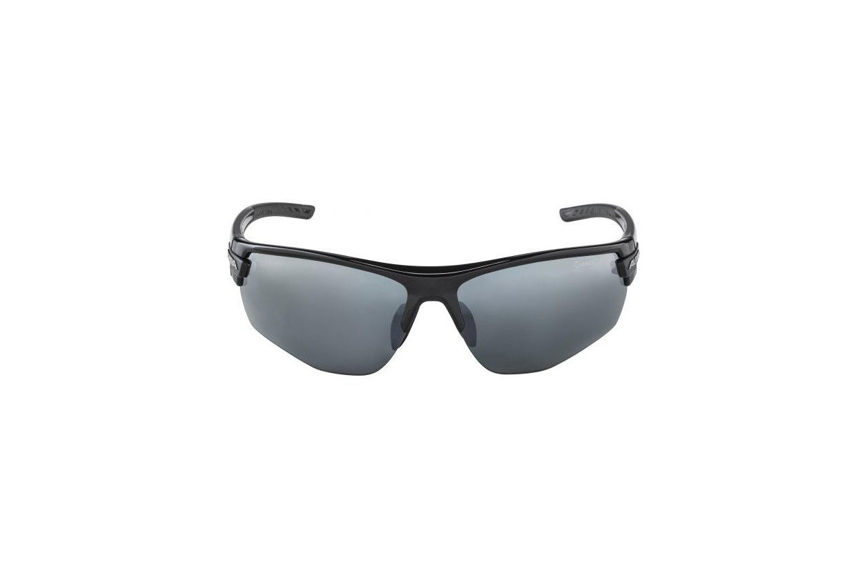 Alpina Tri-Scray 2.0 HR black matt / black-clear-orange mirror lens