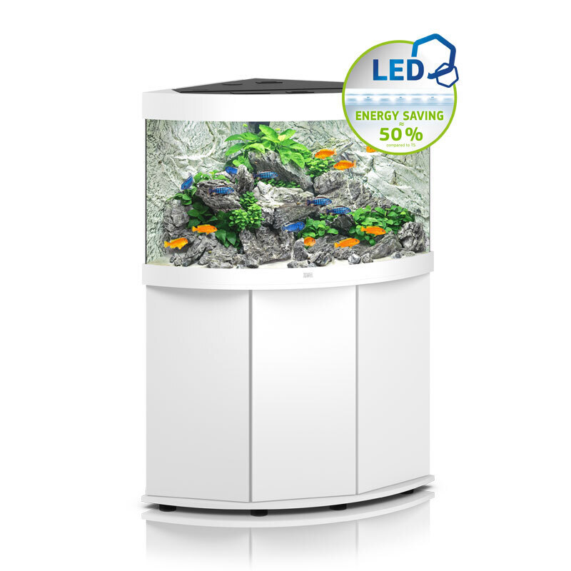 JUWEL Aquarienkombinationen JUWEL Trigon 190 LED SBX weiß
