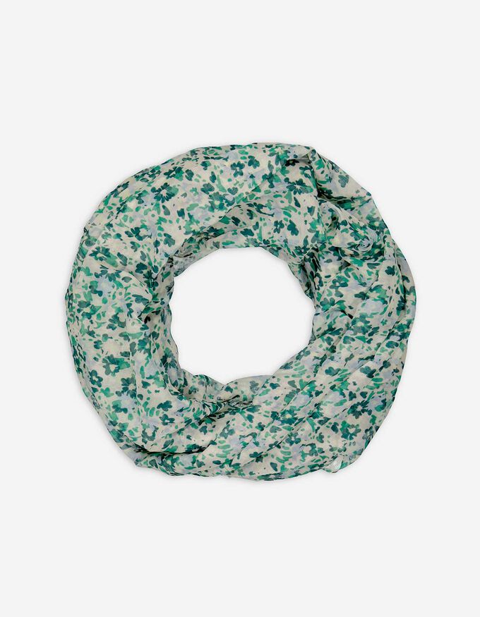 Loop-Schal - Florales Muster