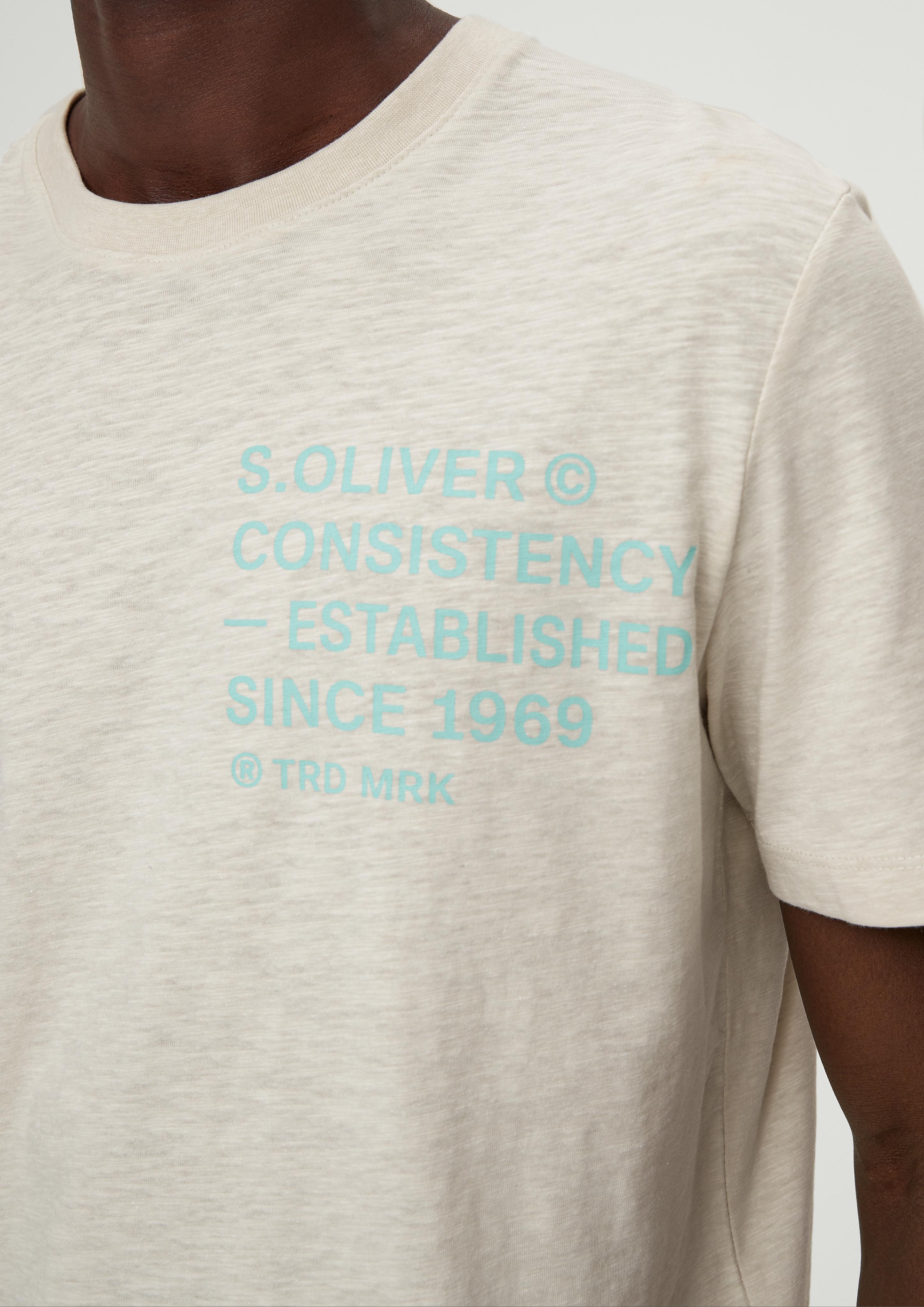 T-Shirt mit Frontprint  2132717-01W2