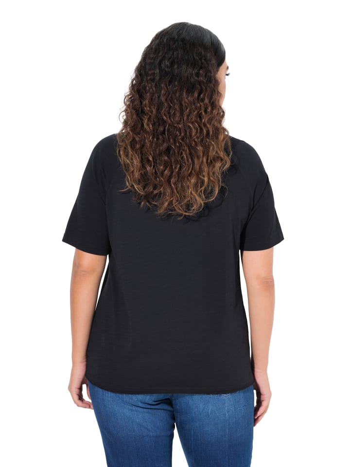 Ulla Popken Shirt in schwarz günstig kaufen
