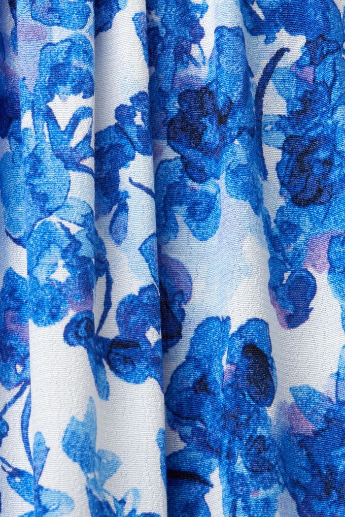 Duftiges Kleid mit Allover-Muster