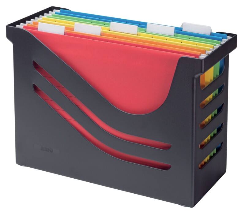 Djois Re-Solution Aufbewahrungsbox Re-Solution DIN A4 Schwarz Polystyrol