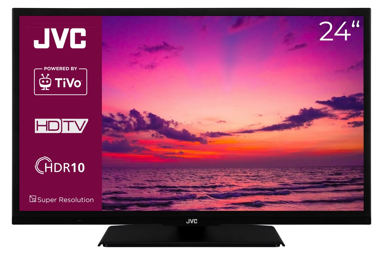 JVC JVC Fernseher 24 Zoll Smart TV (HD-Ready, HDR, Triple-Tuner)