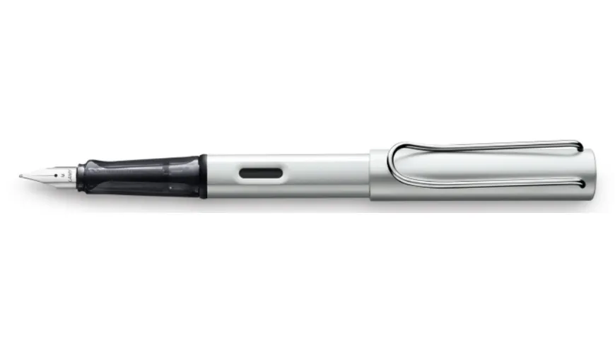 LAMY Füllhalter Al-Star whitesilver Feder M