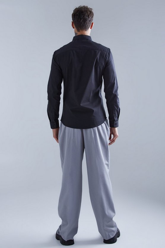 Langärmliges Slim-Fit Hemd