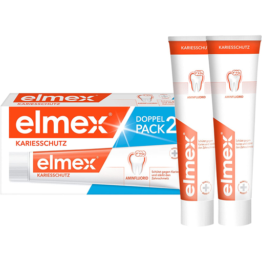 ELMEX Zahnpasta Doppelpack  2X75 ml  Zahnpaste