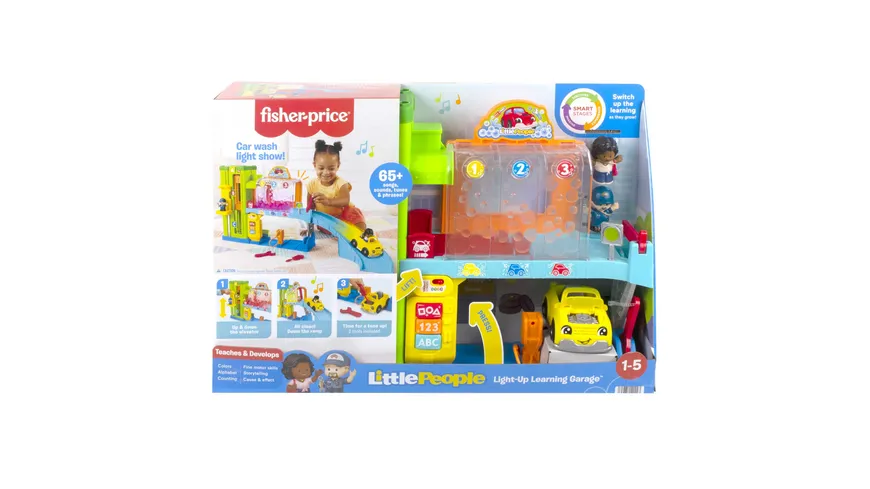 Fisher-Price Little People Auto Waschwerkstatt (D)