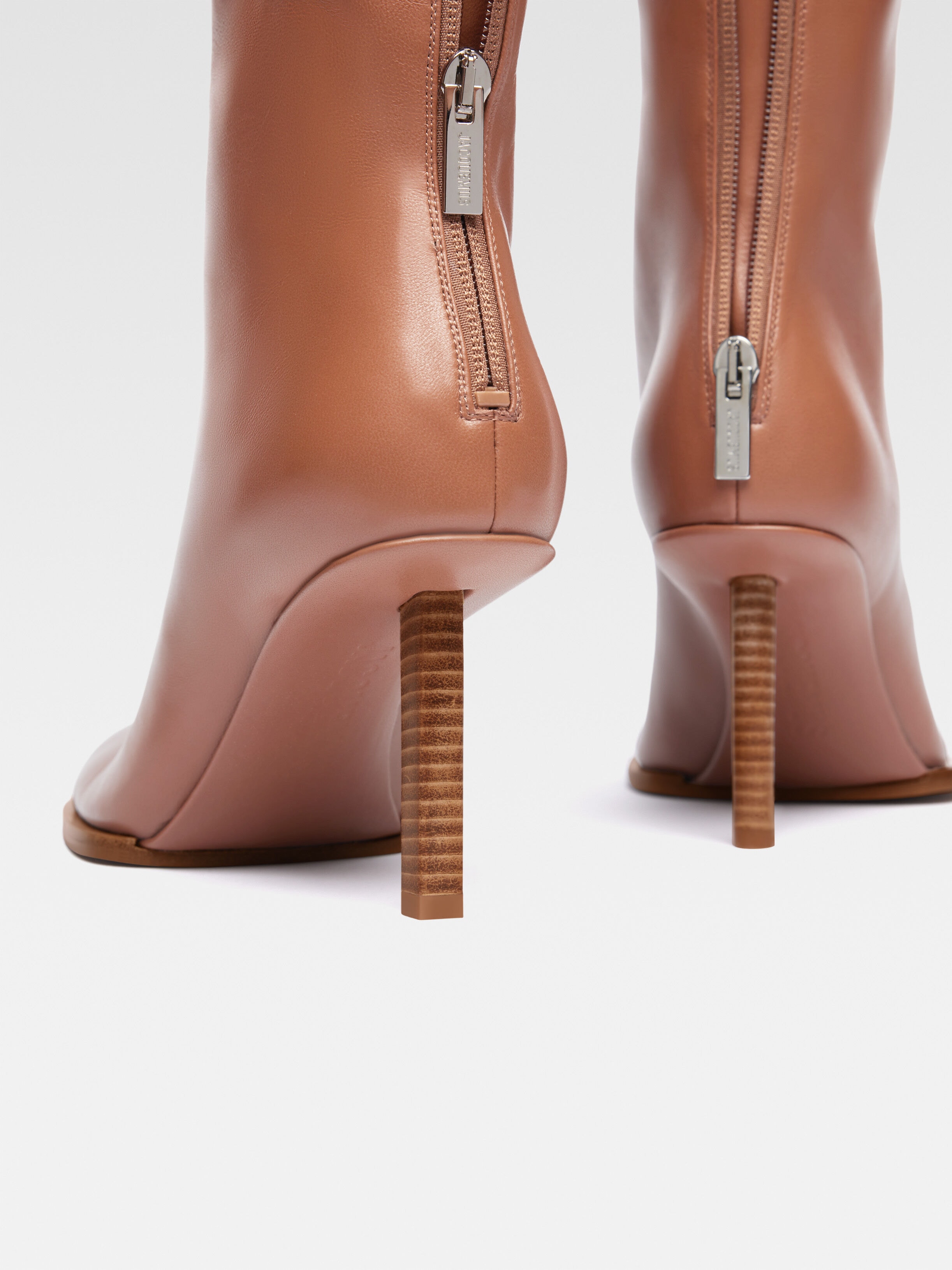 Les bottines rond carré