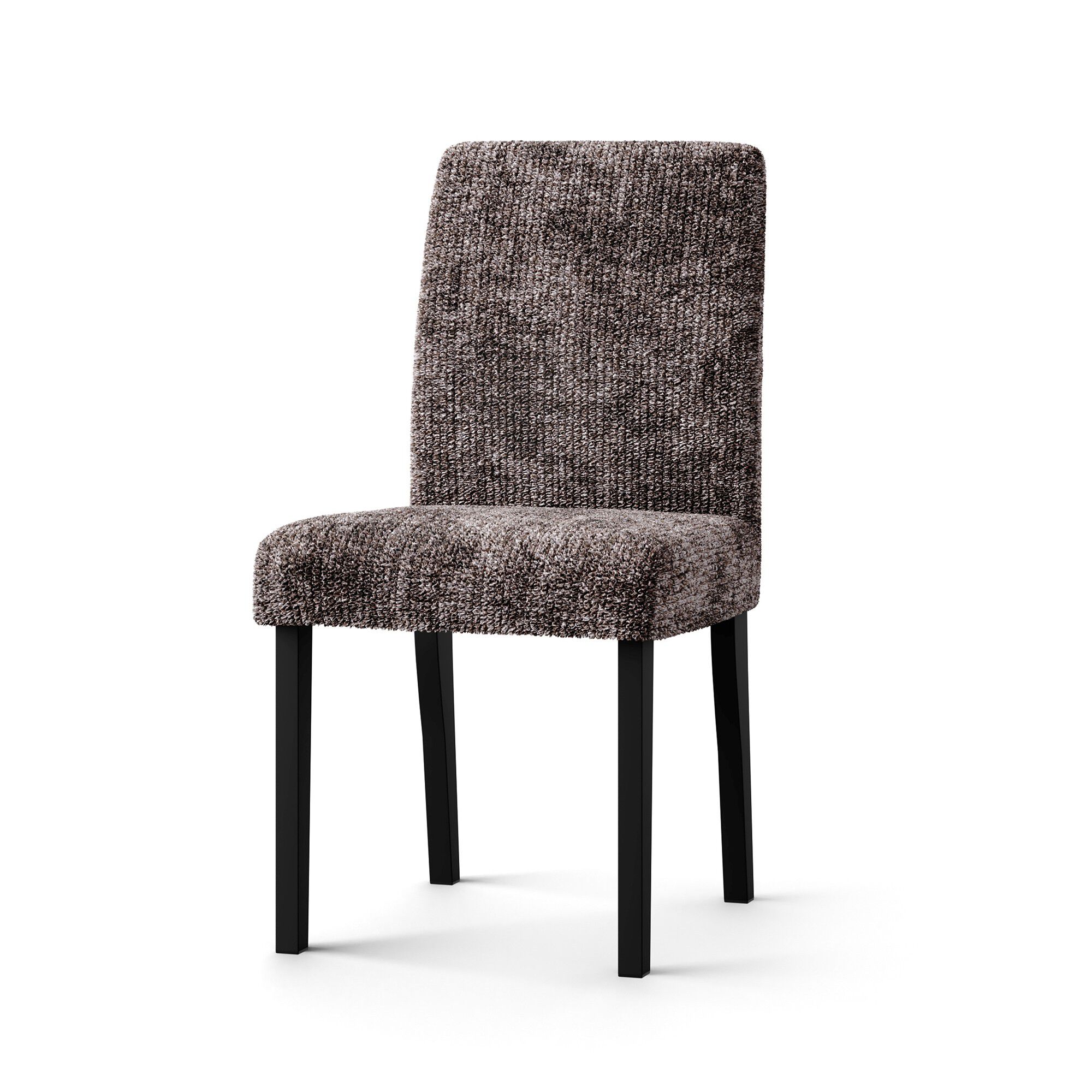 Housse bi-extensible microfibre gaufrée léopard spéciale chaise