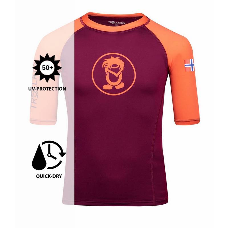 Trollkids Kvalvika T-Shirt Kinder
