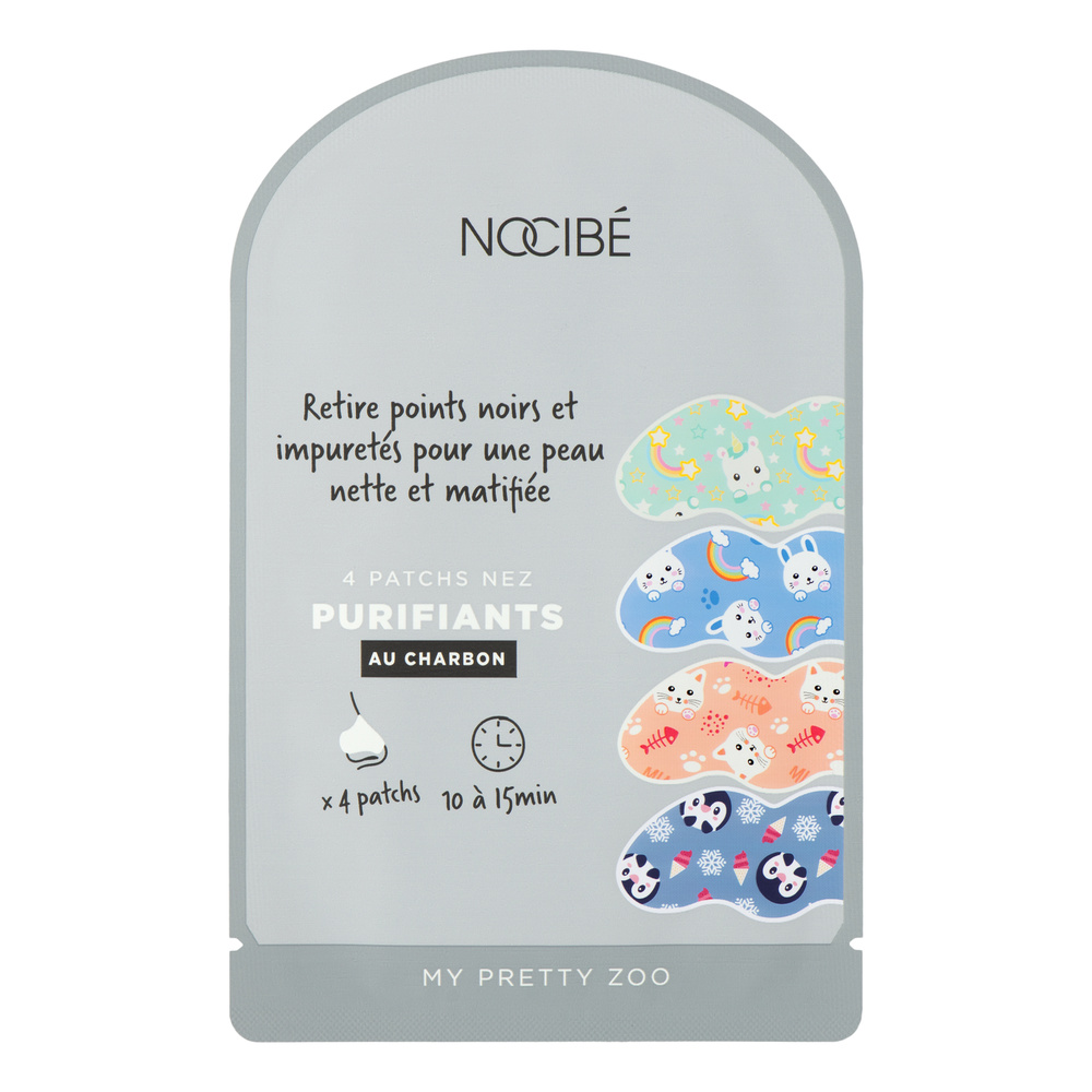 Nocibé Patchs Nez Purifiants - Au charbon Patchs Nez