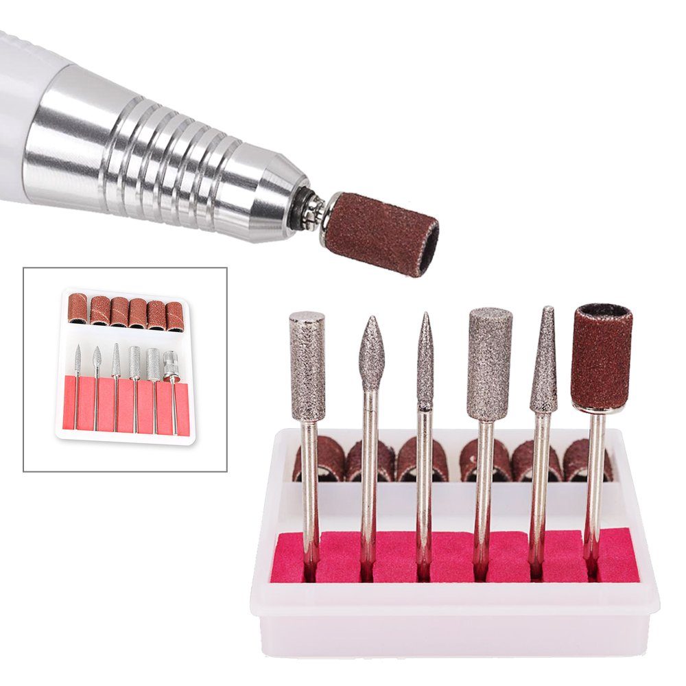 Gimisgu Maniküre-Pediküre-Set Elektrische Nagelfräser Nagelfeile Maniküre Diamantschleifer, Nagelmaschine, Für Acrylarbeiten geeignet