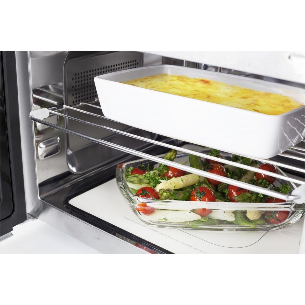 Caso Mikrowelle MG25 Ceramic menu - Mikrowelle - silber/schwarz