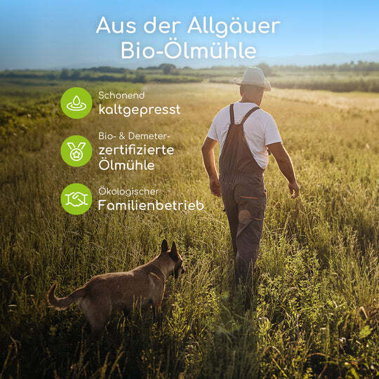Wolfsbacher Natur Ergänzungsfutter & Aufzucht Wolfsbacher Natur Bio Barf Öl 500 ml
