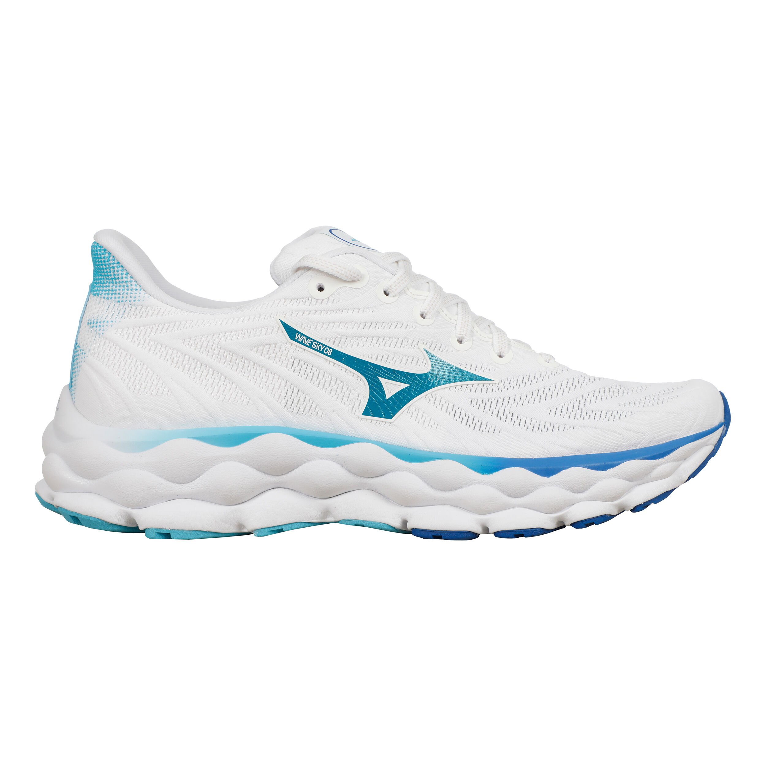 Wave Sky 8 Neutralschuh Damen - Weiß, Türkis