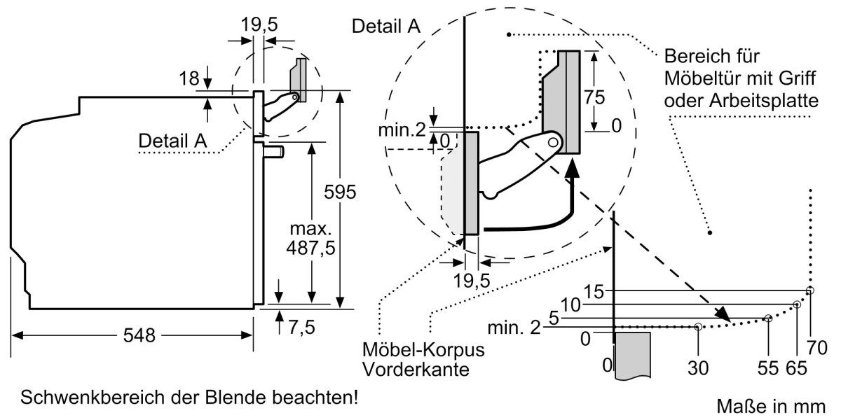 SIEMENS Dampfbackofen Siemens HR675GBS1 iQ700 Dampfbackofen 71L mit Grill, mit 1-fach-Teleskopauszug, Pyrolyse + Hydrolytisch