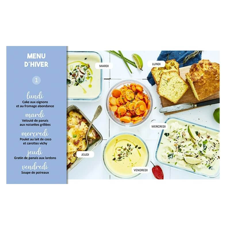 LIVRE GRANDES TABLEES ET BATCH COOKING