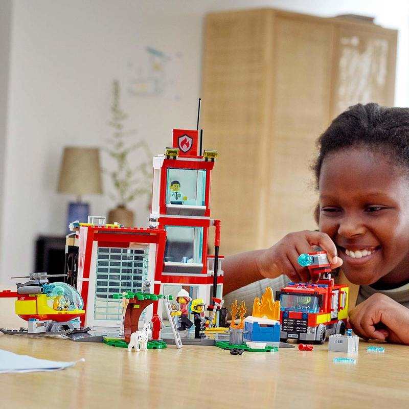 60320 La caserne des pompiers LEGO City