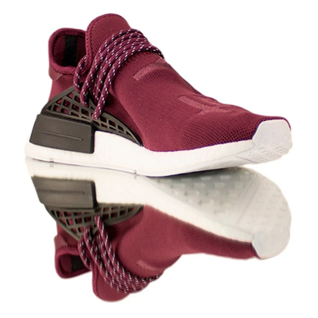 NMD Pharrell HU Friends and Family Burgundy