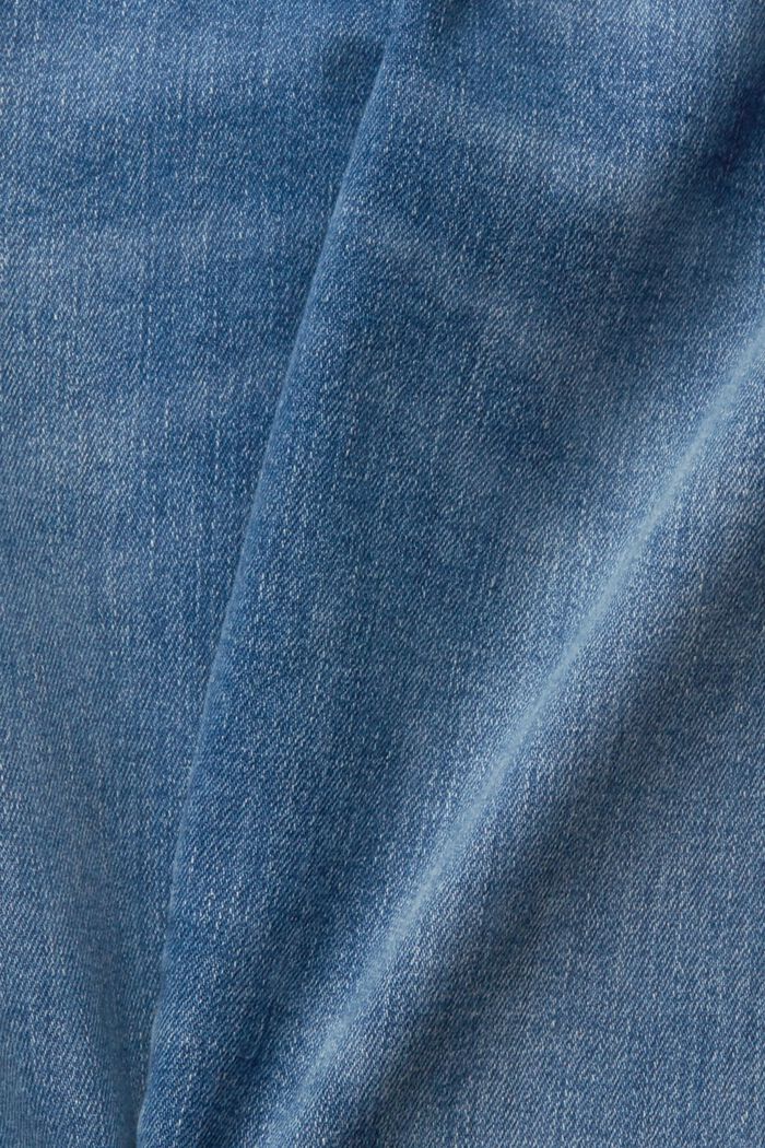 Schmale Jeans mit mittlerer Bundhöhe