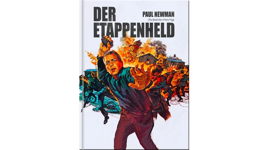 Der Etappenheld - Kinofassung (Limited Mediabook Cover B, neu abgetastet, Blu-ray+DVD+Booklet, auf 500 Stück limitiert)