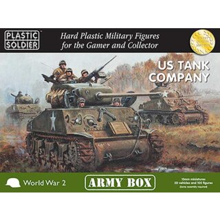 15mm WW2 US Tank Company
