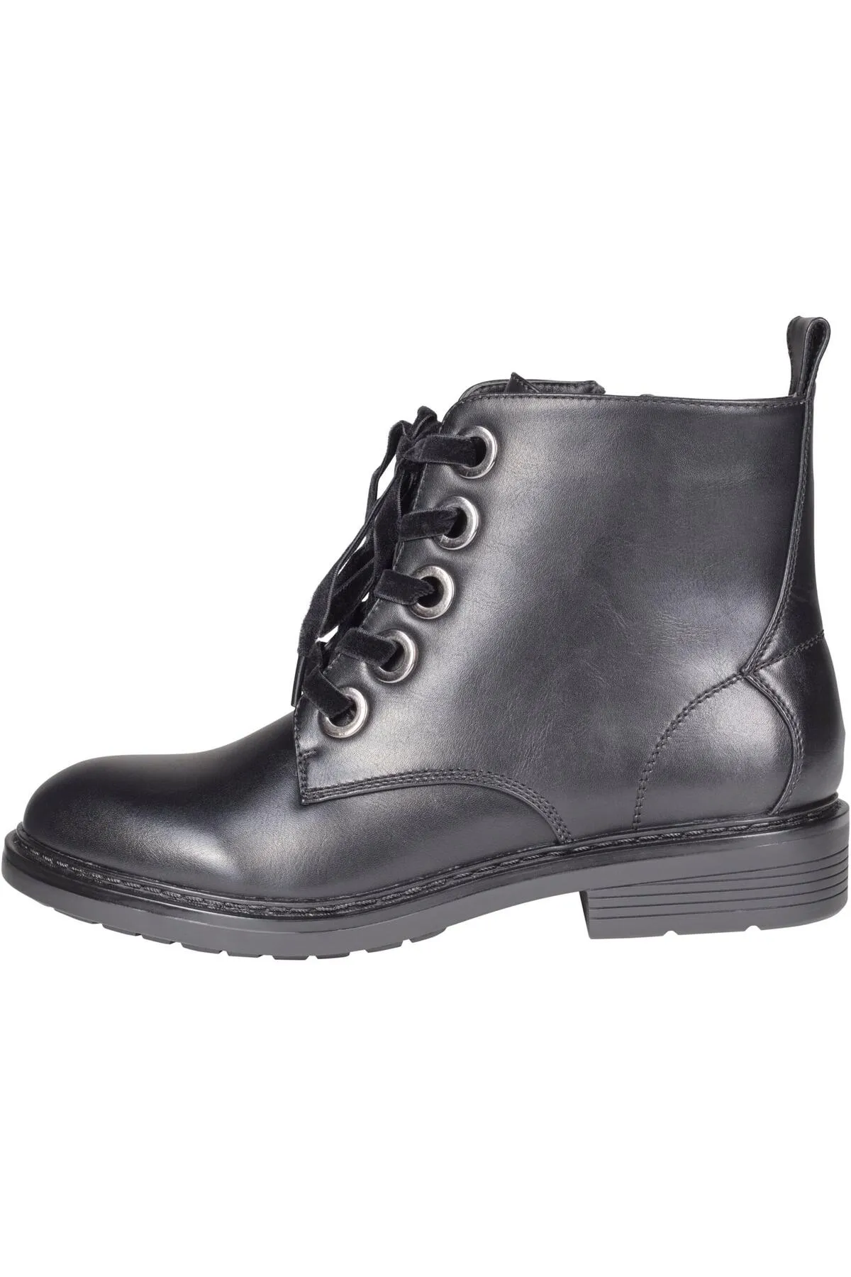 Urban Classics  Accessoires Stiefelette aus Samt mit Schnürung