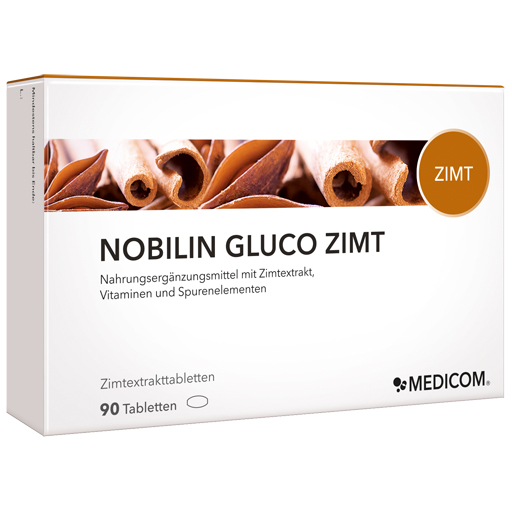 NOBILIN Gluco Zimt Tabletten  90 St  Tabletten