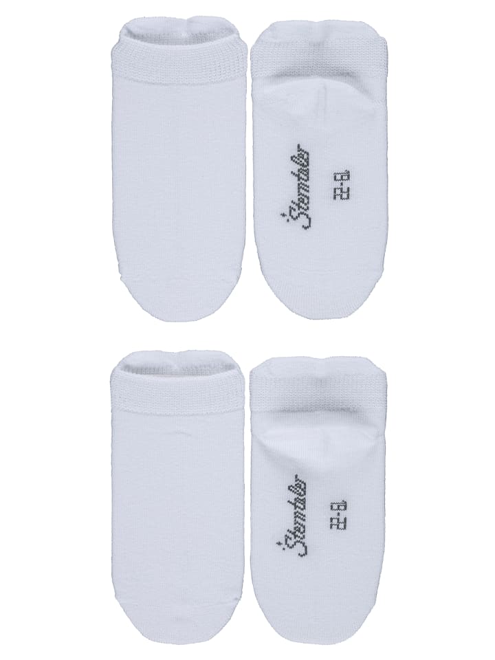 Sterntaler Sneaker-Socken 2er-Pack uni in weiß günstig kaufen