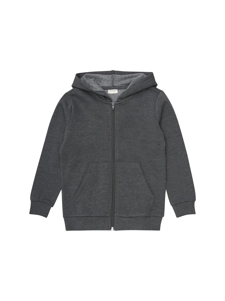 Minymo Kapuzensweatjacke in Braun günstig kaufen