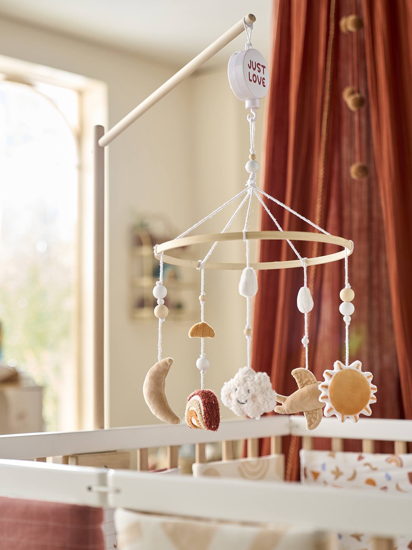 Vertbaudet Baby Musikmobile HAPPY SKY - natur
