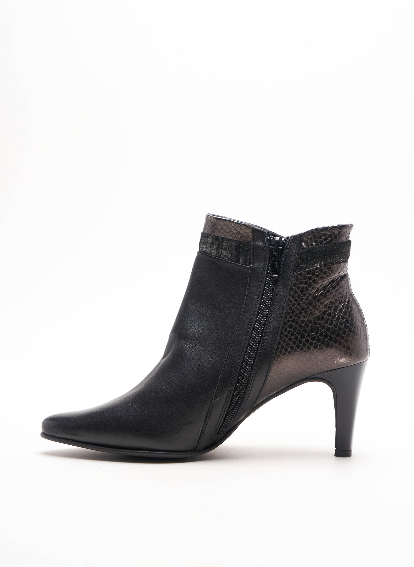 J Metayer Bottines Femme couleur noir