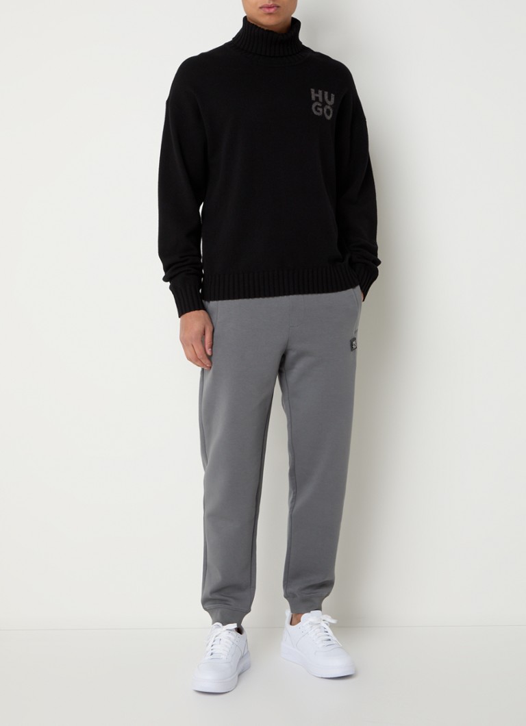 Pantaloni de trening slim fit HUGO BOSS Dimacs cu logo și buzunare laterale