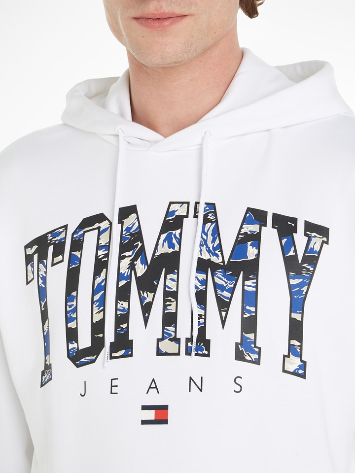 Tommy Hilfiger Hoodie in Weiß günstig kaufen