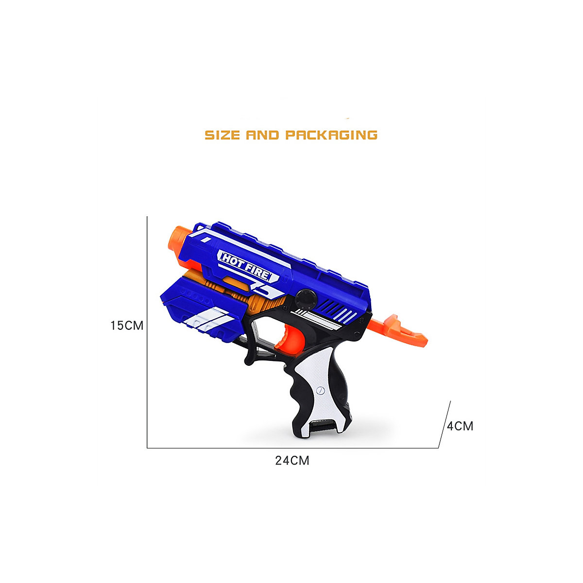 Manuelles Soft-Bullet-Pistole-Spielzeug für Kinder Eva Bullet Handpistole Kinderspielzeugpistole