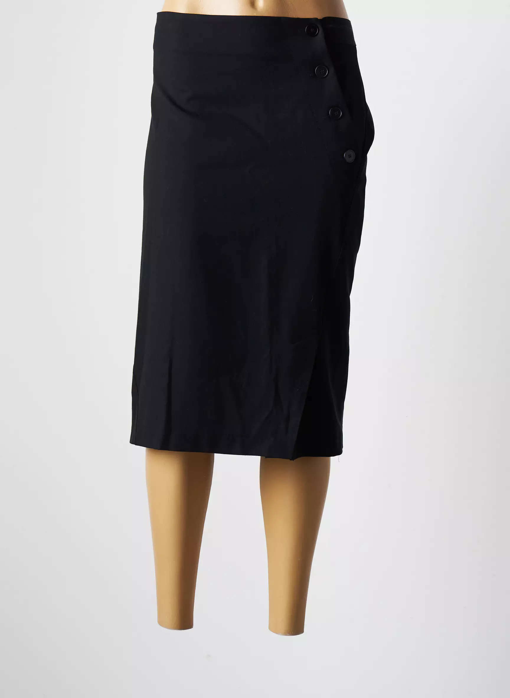 Griffon Jupes Mi Longues Femme couleur noir