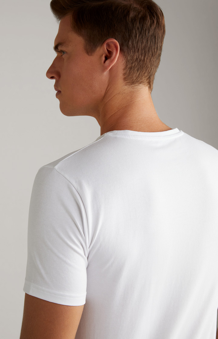 2er Pack Fine Cotton T-Shirts in Weiß
