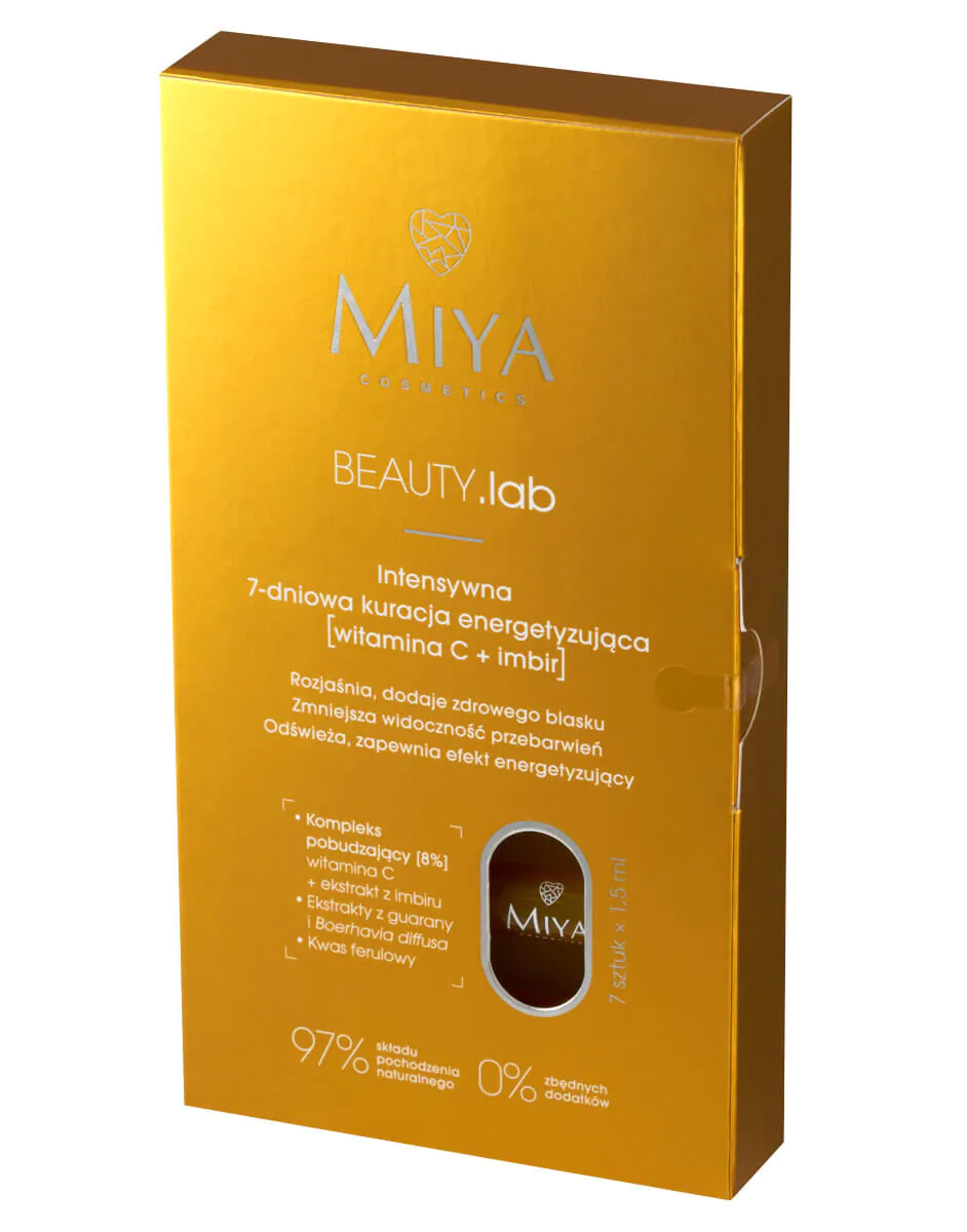 Miya Beauty.Lab Intenzivni 7-dnevni energizirajući tretman [Vitamin C + đumbir] 8%
