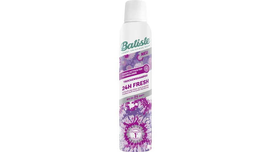 Batiste 24h Fresh Trockenshampoo flower 200 ml