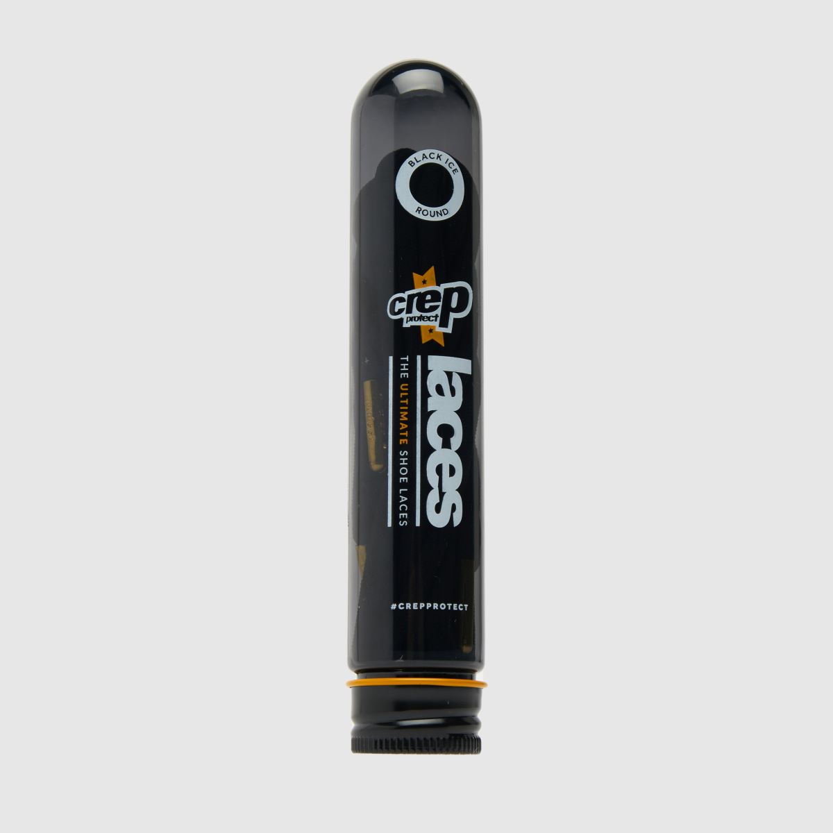 Crep Protect fekete kerek fűzők