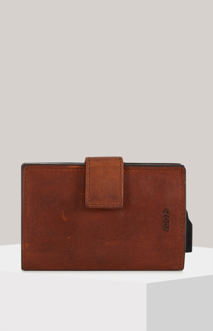 Geldbörse Loreto C-Two E-Cage in Cognac-Braun
