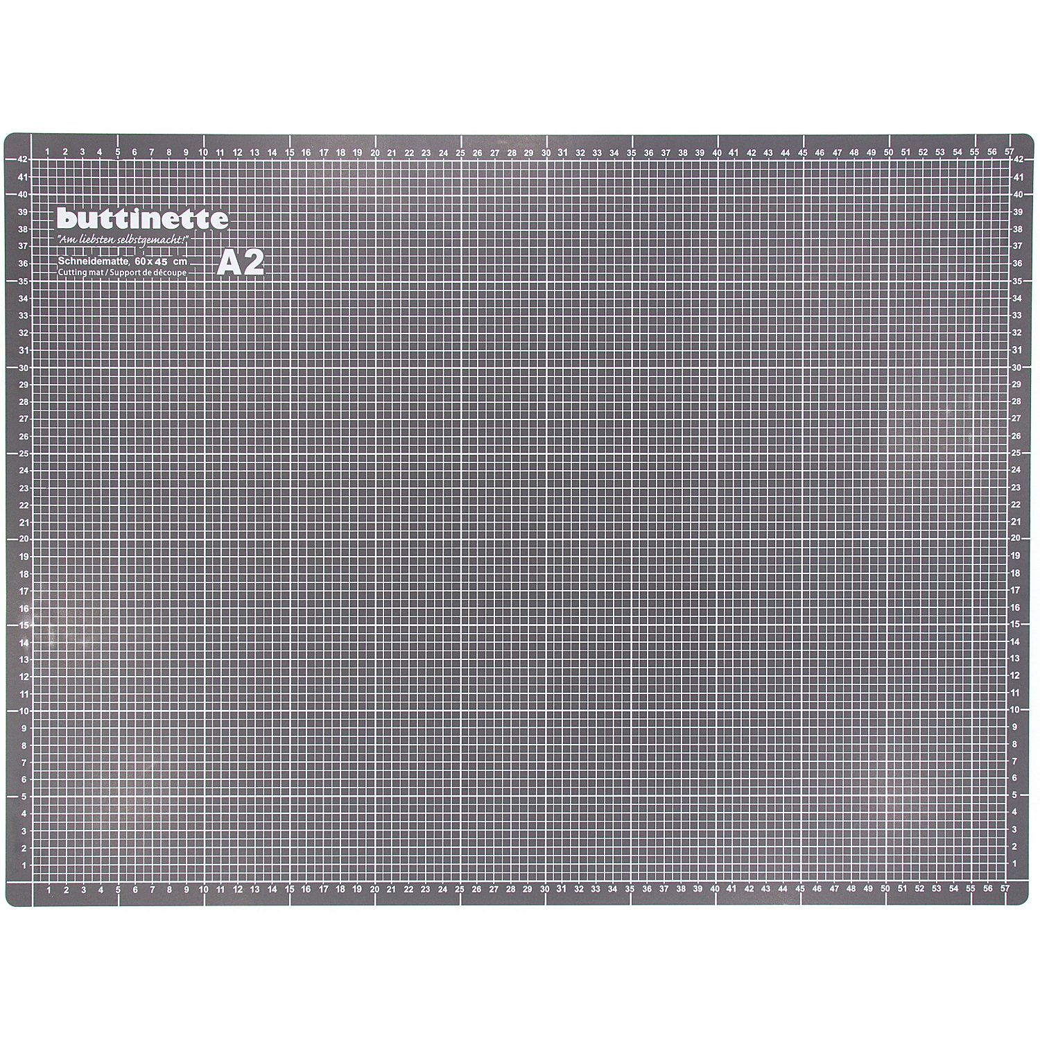 buttinette Schneidematte, 60 x 45 cm, grau