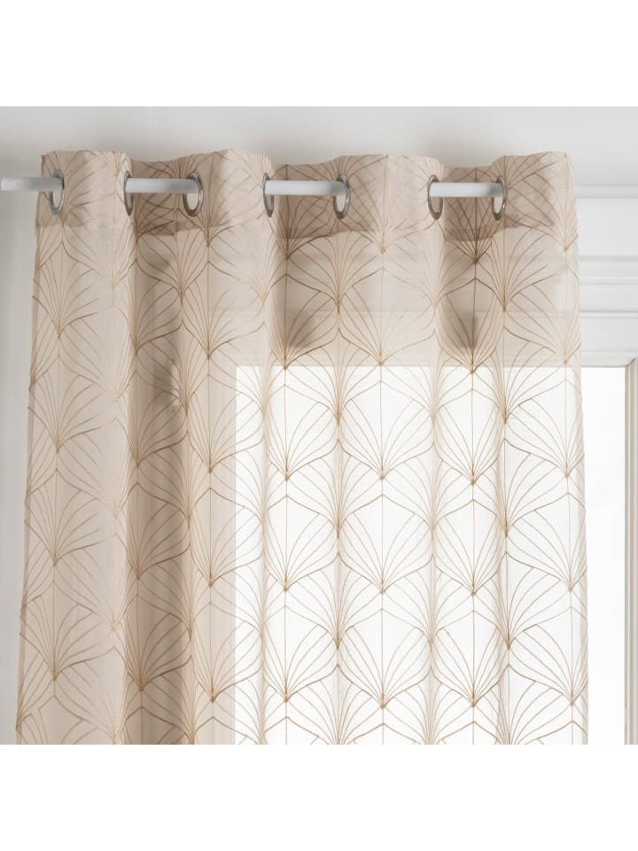 Atmosphera Créateur d'intérieur Gardine in beige günstig kaufen onesize
