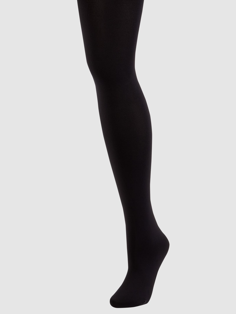 Strumpfhose in matter Optik - 80 DEN in schwarz